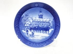 ROYAL COPENHAGEN　ロイヤルコペンハーゲン　「女王の馬車」　イヤープレート(1992)　洋食器